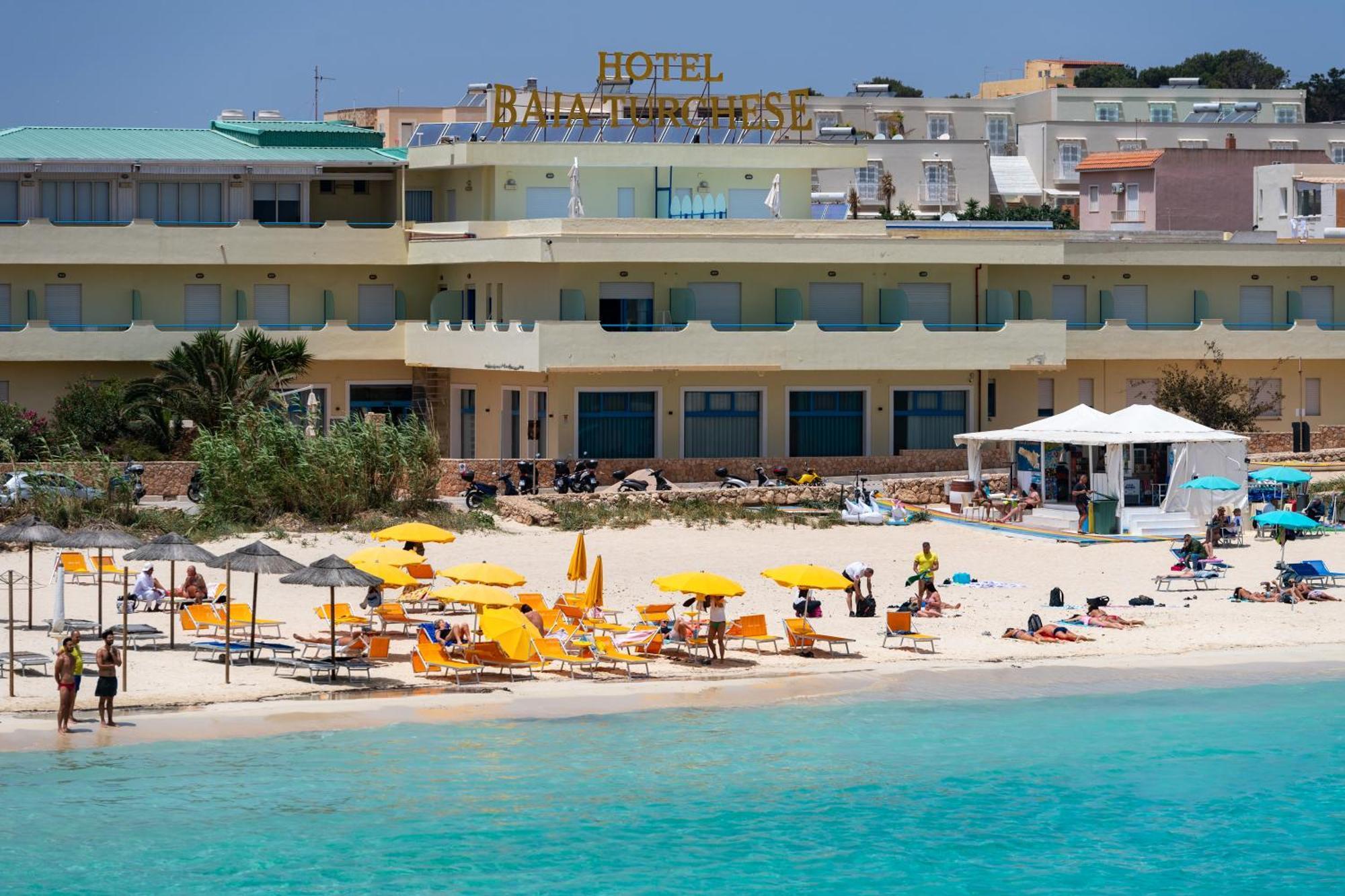 Hotel Baia Turchese Lampedusa Bagian luar foto